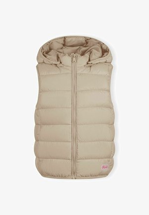 LIGHTWEIGHT PADDED WITH HOOD - Liemenė - sand