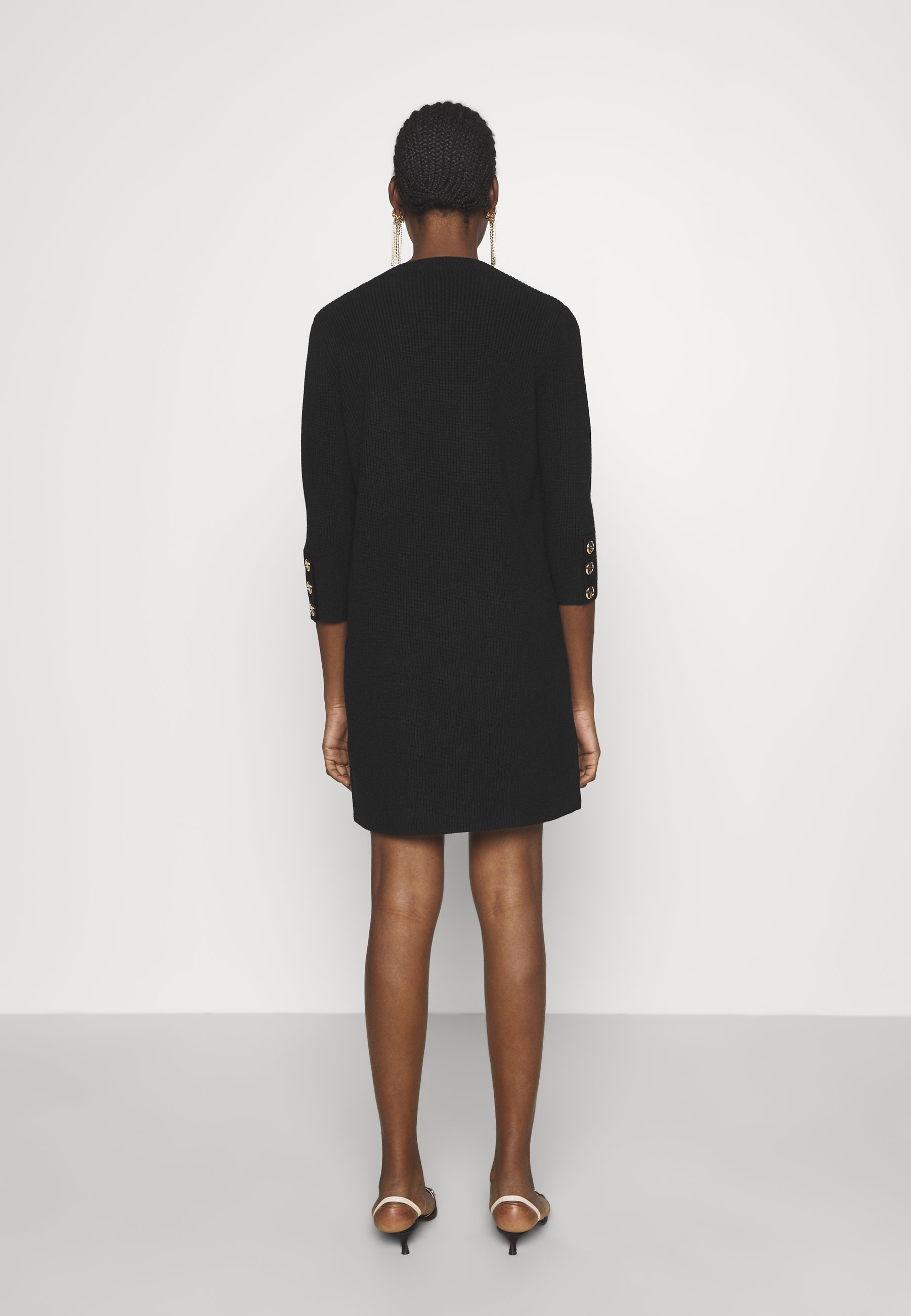Elisabetta Franchi Abito in maglia - nero - Zalando.it