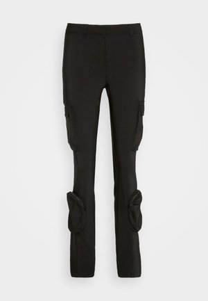 Weekday ILA CARGO TROUSER - Kapsáče - black