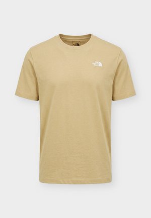 The North Face, M EVOLUTION SIMPLE DOME REGULAR SHORT SLEEVE TEE - T-Shirt basic - khaki stone