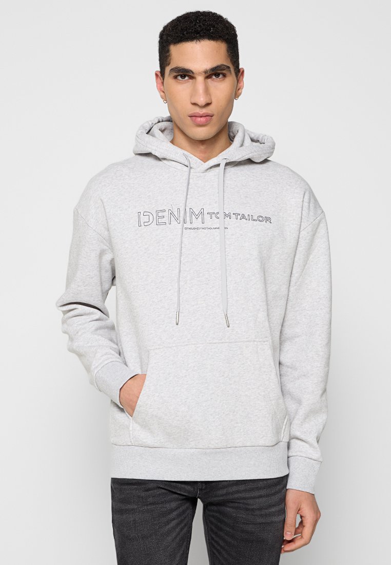 Tom Tailor Denim Hoodie lichtgrijs Tom Tailor Denim Hoodie lichtgrijs