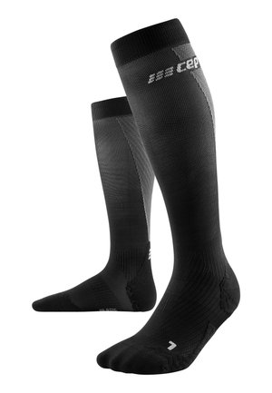 COMPRESSION ULTRALIGHT - Kniestrümpfe - black grey