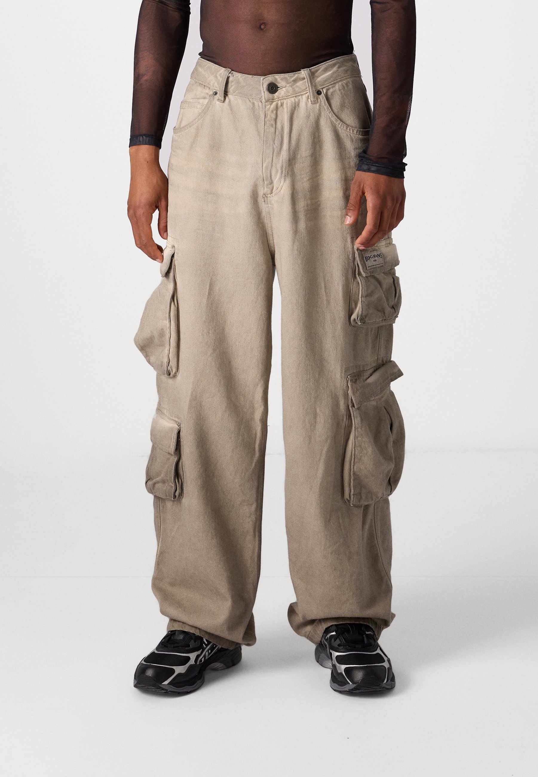 BDG Urban Outfitters MULTI POCKET - Cargo trousers - grey