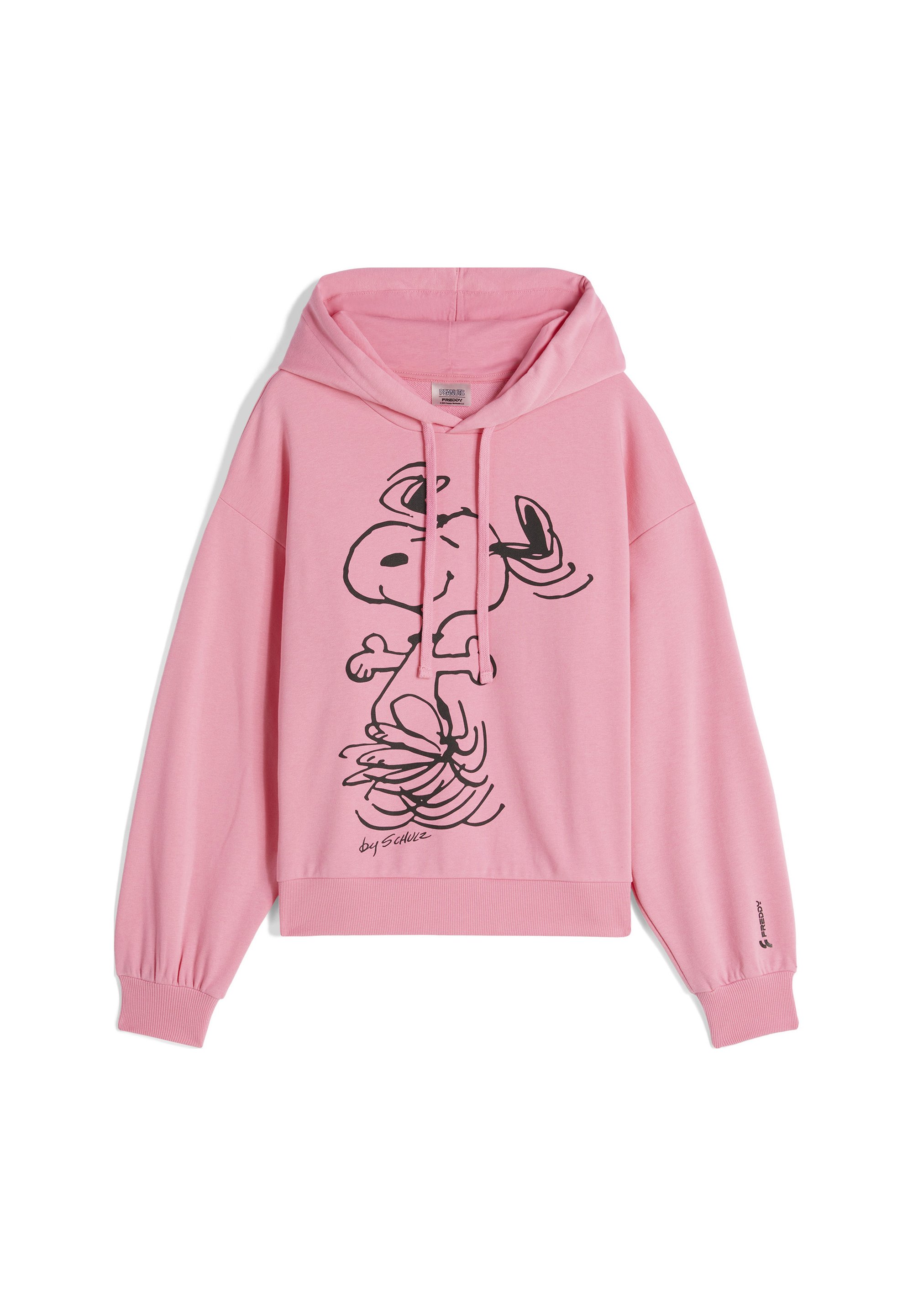 Freddy GRAFICA SNOOPY Felpa con cappuccio pink carnation/fuxia