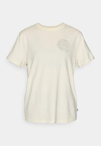 HEMP BLEND OUT HERE T-SHIRT W - Tričko s potlačou - chalk white