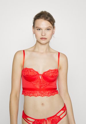 CORSAGE - Underwired bra - red