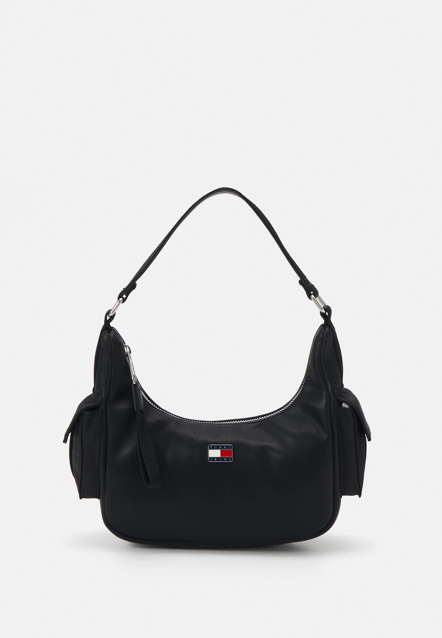 Tommy Jeans ARCHIVE SHOULDER BAG - Handbag - black - Zalando.co.uk