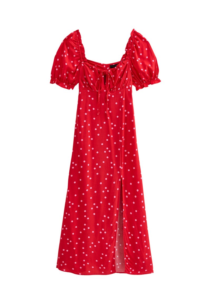 strapless open back dress The Seamed Dress in Stretch Linen main image 1