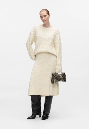 KARL LAGERFELD, K/AUTOGRAPH TWIST TPH CB PYTH - Τσάντα χειρός - natural snake aop