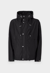 DRAWSTRING WINDBREAKER - Windbreakers - black