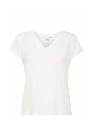 ICHI, IHIXJANET - T-shirts print - cloud dancer pink lady