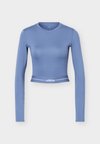 HYPERGLAM CROPPED LONG SLEEVE - Μπλούζα με μακριά μανίκια - preloved ink