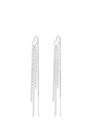 CURTAIN CHAINS - Earrings - silver-coloured