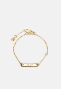 kate spade new york ICON-BAR BRACELET - Apyrankė - clear/gold-coloured