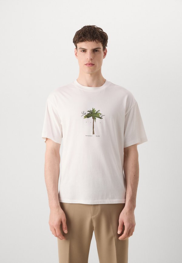 DUWOM - Print T-shirt - natural4