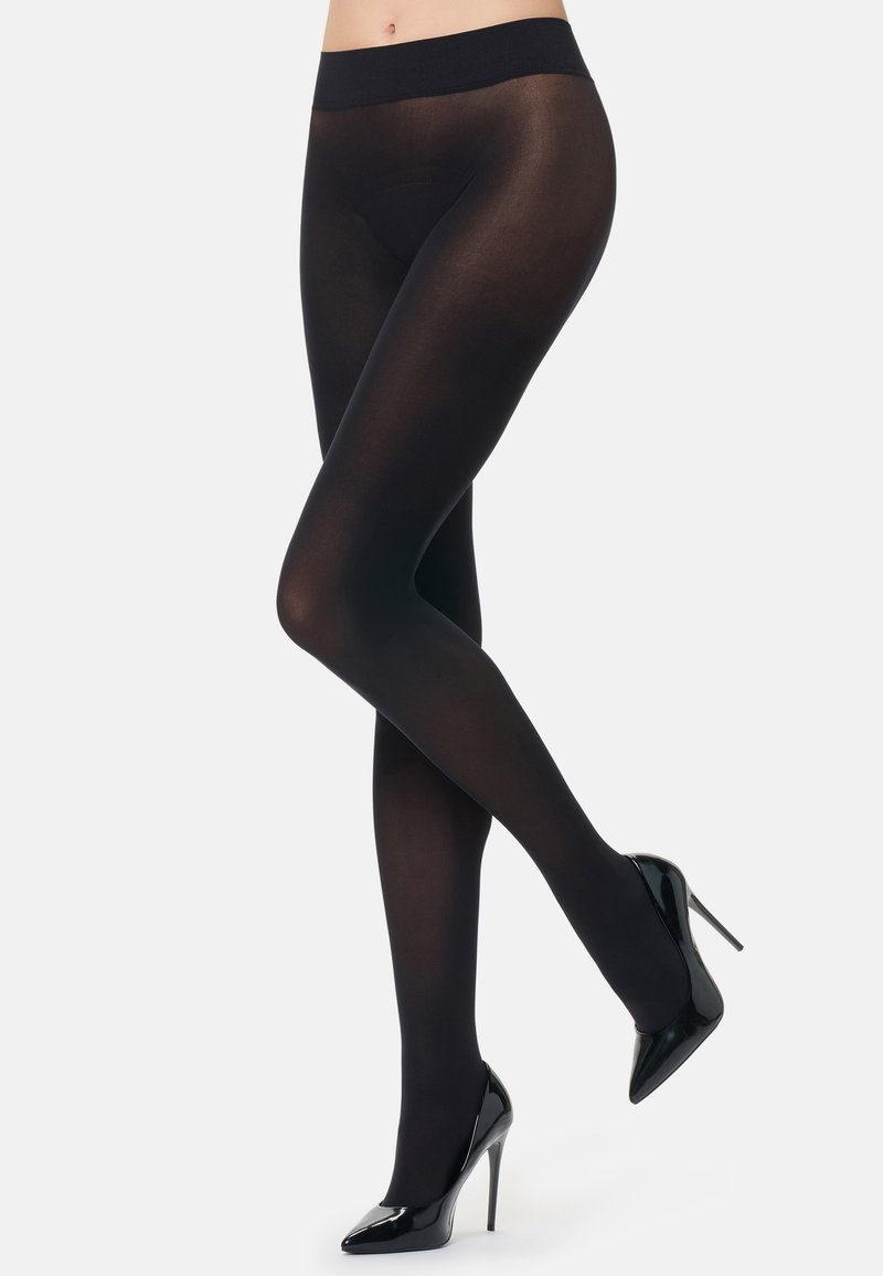 Golden Lady Collants 20 Deniers - Lot De 5 - Effet Soie - Corps Renforcé - Taille Unique Femme