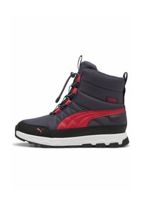 EVOLVE PURETEX JR - Cizme de iarnă - galactic gray tart cherry black
