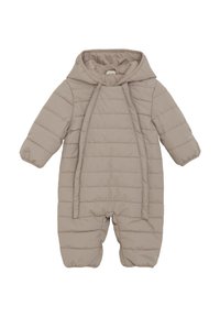 FIXONI WHOLE WITH QUILTED - Jumpsuit - mocha meringue