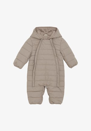 FIXONI WHOLE WITH QUILTED - Jumpsuit - mocha meringue