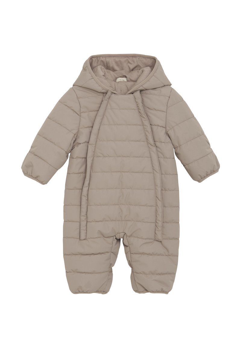 FIXONI WHOLE WITH QUILTED - Jumpsuit - mocha meringue