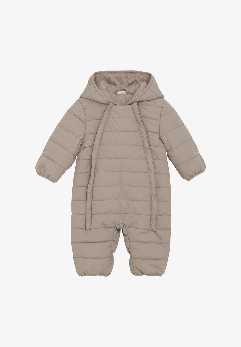 FIXONI WHOLE WITH QUILTED - Jumpsuit - mocha meringue