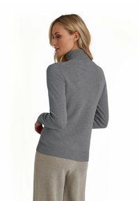FALKE Maglione - dark grey -heather