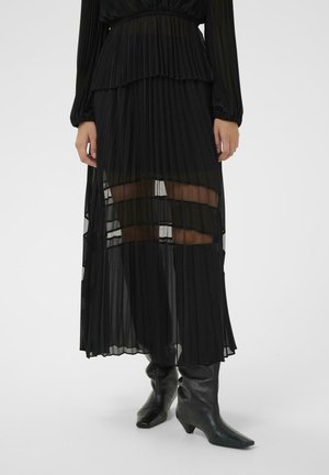 GISELLEIW  - Skladaná sukňa - black