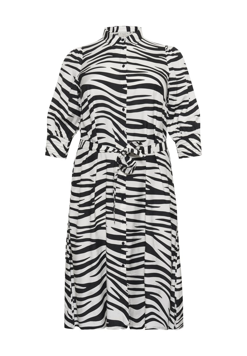 Kaffe Curve Blousejurk zwart Kaffe Curve Blousejurk zwart