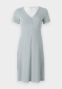EASY  DRESS - Jerseykjole - green white