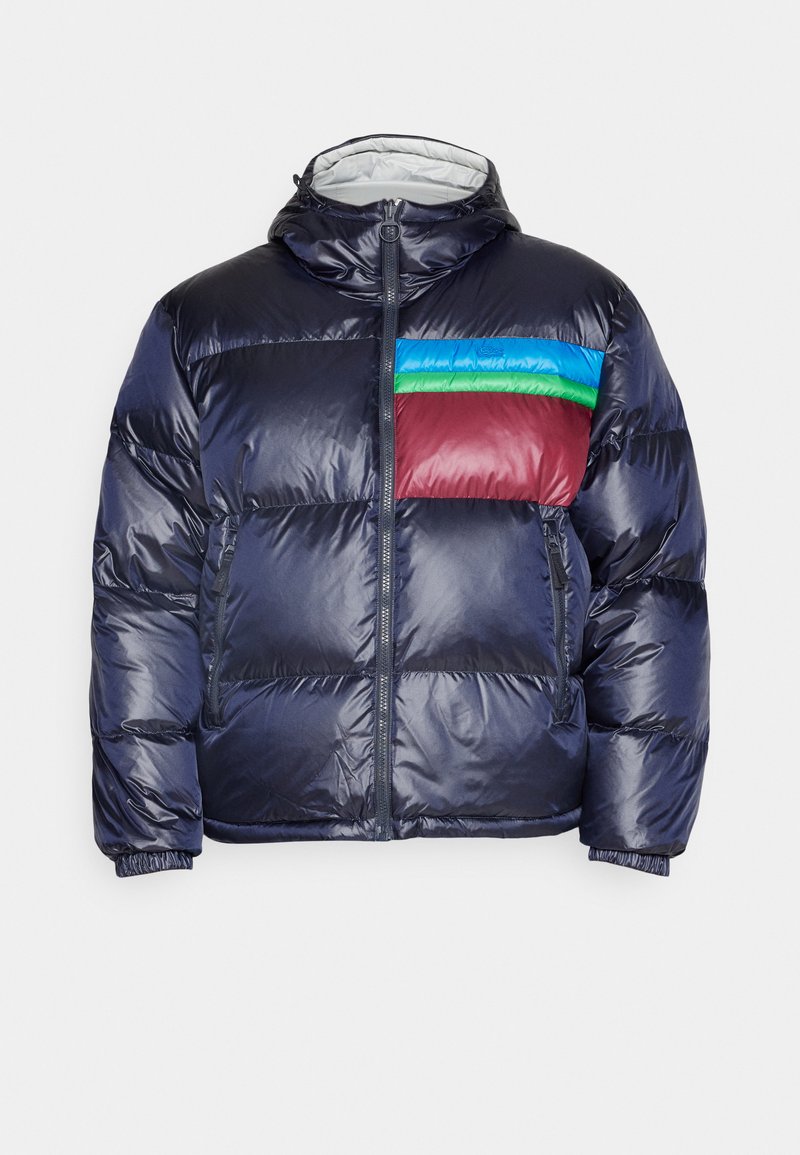 Lacoste Gewatteerde jas zwart