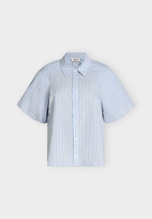 Modström, AUGUSTAMD SHIRT - Gombos blúz - blue brown stripe