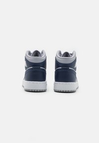 Jordan AIR JORDAN 1 UNISEX - Visoke tenisice - white/midnight navy/wolf grey