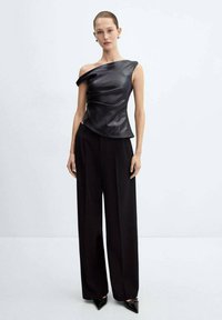 Mango MILLY - Blus - black