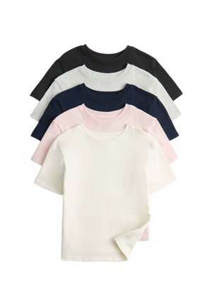 Marks & Spencer, (|2-3 Y) UNISEX 5 PACK - Basic T-shirt - multi