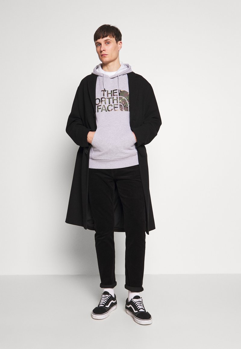 The North Face Standard Hoodie Kapuzenpullover Light Grey Heather Hellgrau Zalando De