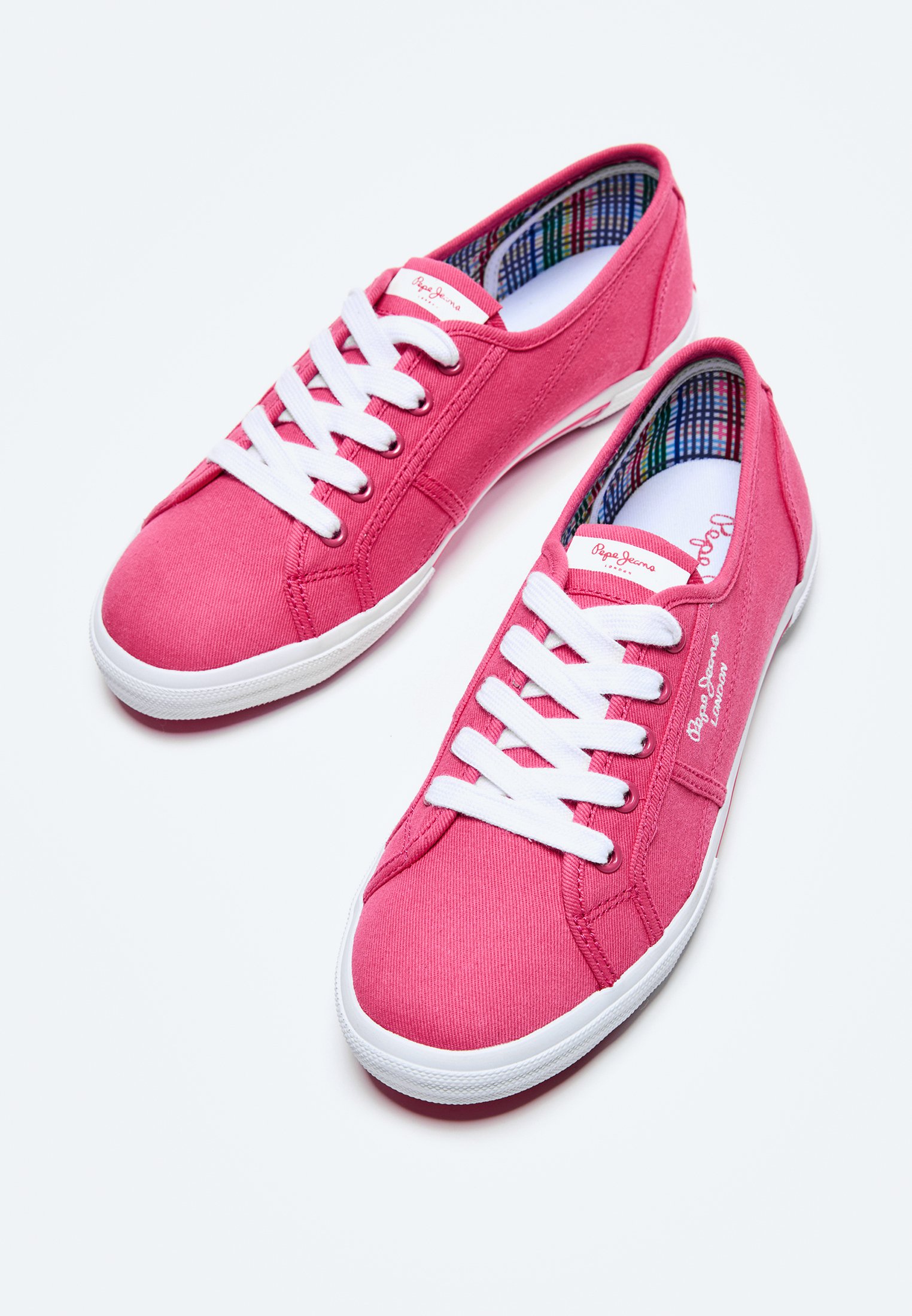 Pepe Jeans ABERLADY ECOBASS - Zapatillas - fresa/rosa - Zalando.es