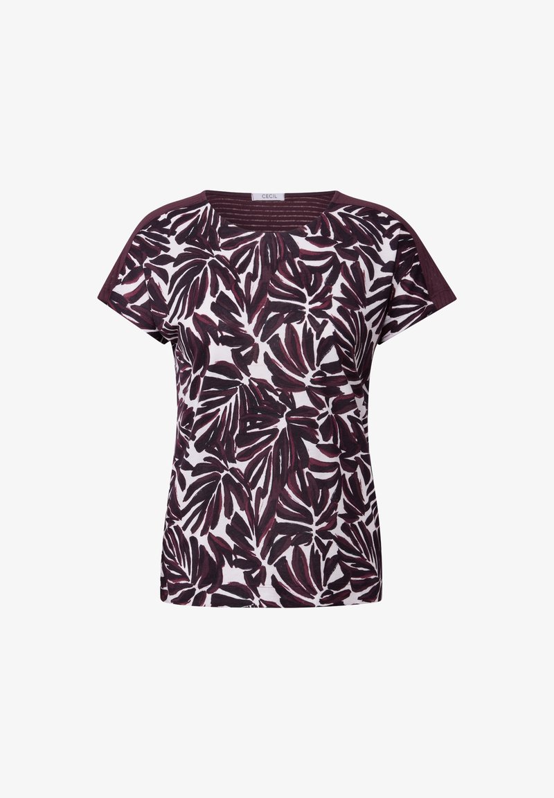 Cecil T-shirt con stampa - rot/mirtillo - Zalando Cecil T-shirt con stampa - rot/mirtillo - Zalando