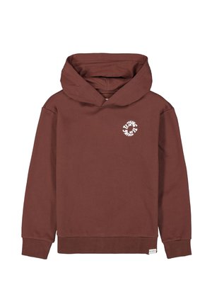 SWEATERS - Hoodie - mahogany