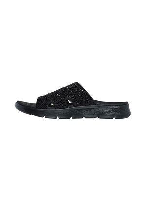 Skechers GO WALK - GLITZ - Mules - black