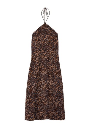 Robe longue - leopard