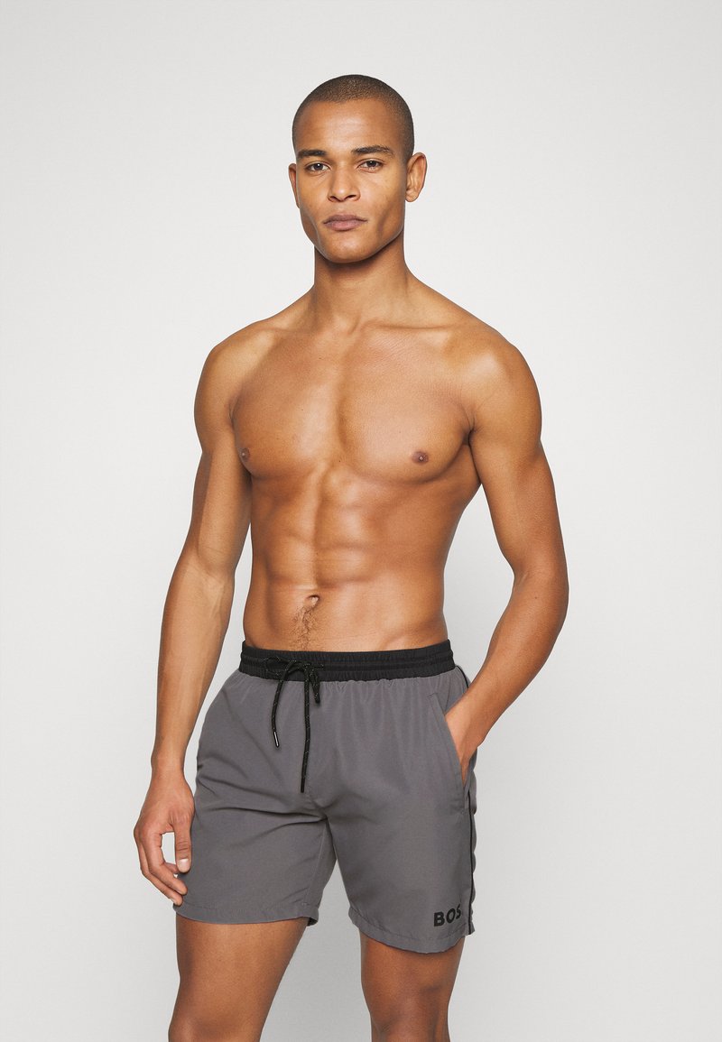 BOSS STARFISH Swimming shorts dark grey nine/grey Zalando.co.uk