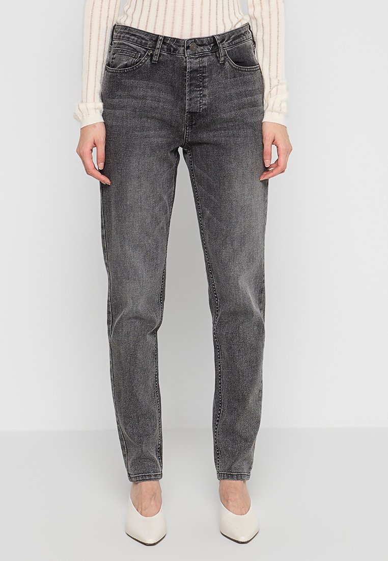 Tomorrow Jeans Tapered Fit donkergrijs