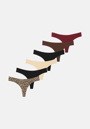 Siaurikės - black / chocolate / wine / beige / leopard