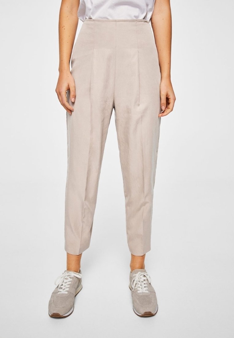 Mango Pantalon classique - sand