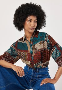 Apricot PATCHWORK PAISLEY - Camicia - rust