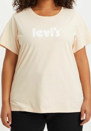 T-shirt basic - mottled pink