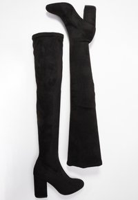 ONLY SHOES Botas de tacón - black