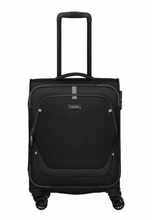 Wheeled suitcase - black