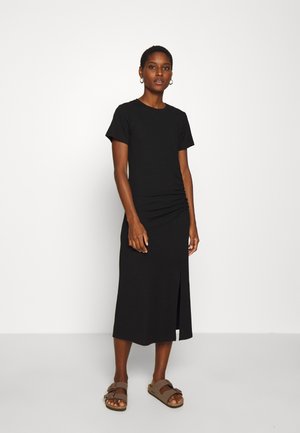 HAZEL DRESS - Jersey dress - black