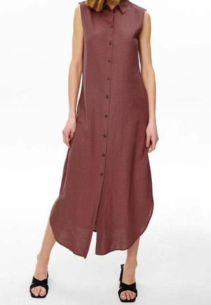 Skjortklänning - bordeaux